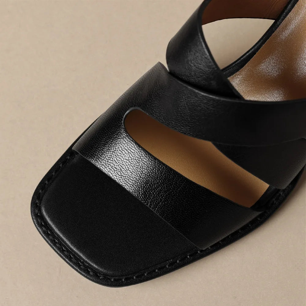 Avina Leather - Heels