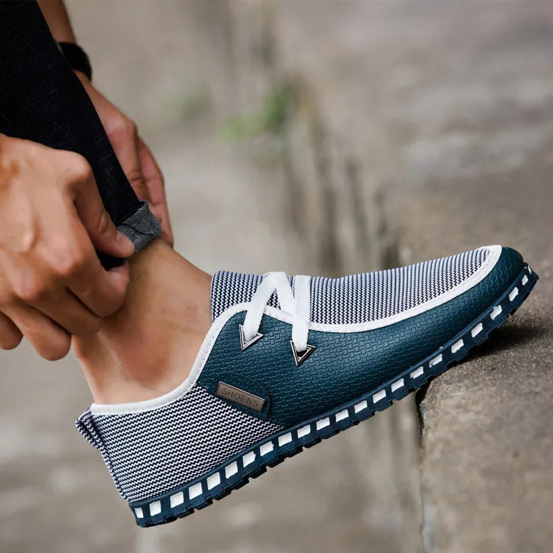 Leather Low-Top - Sneakers