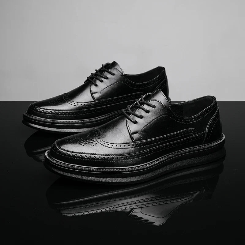 Vintari Leather Low-Top - Sneakers