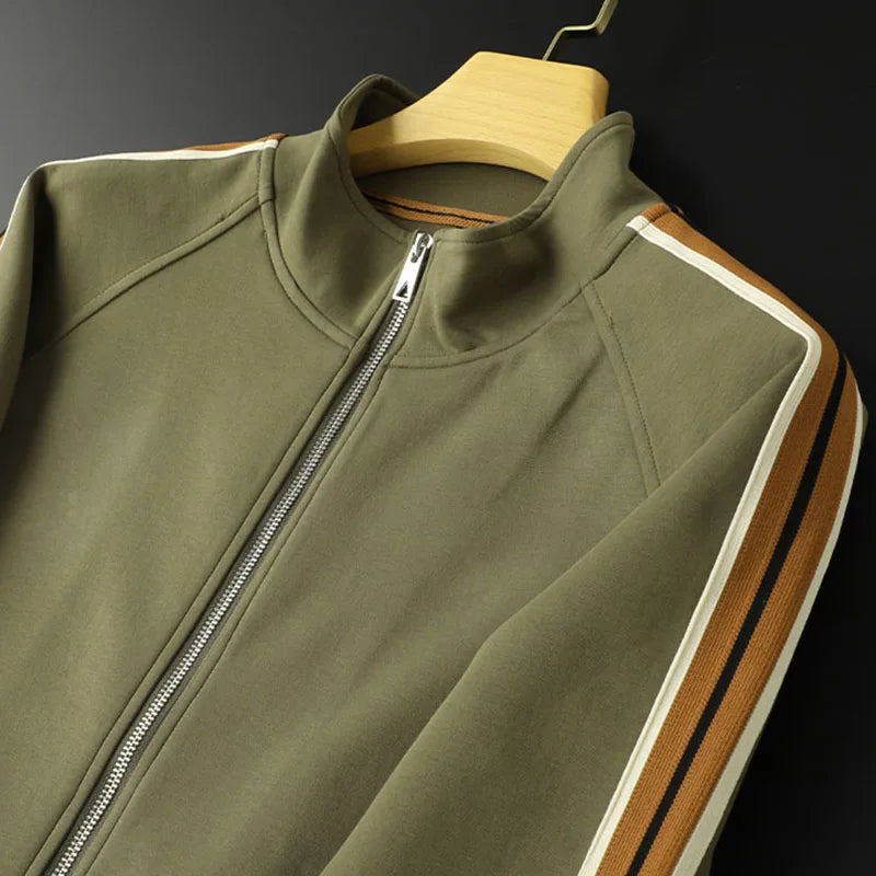 Zenith Premium Slim-Fit Zip Jacket & Joggers - Tracksuit Set