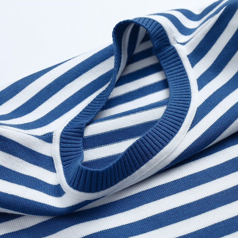 Striped Cotton Button-Down - Shirt