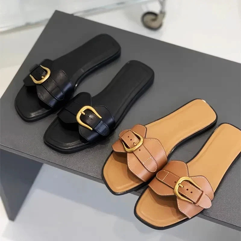 Geneva Buckle - Sandals
