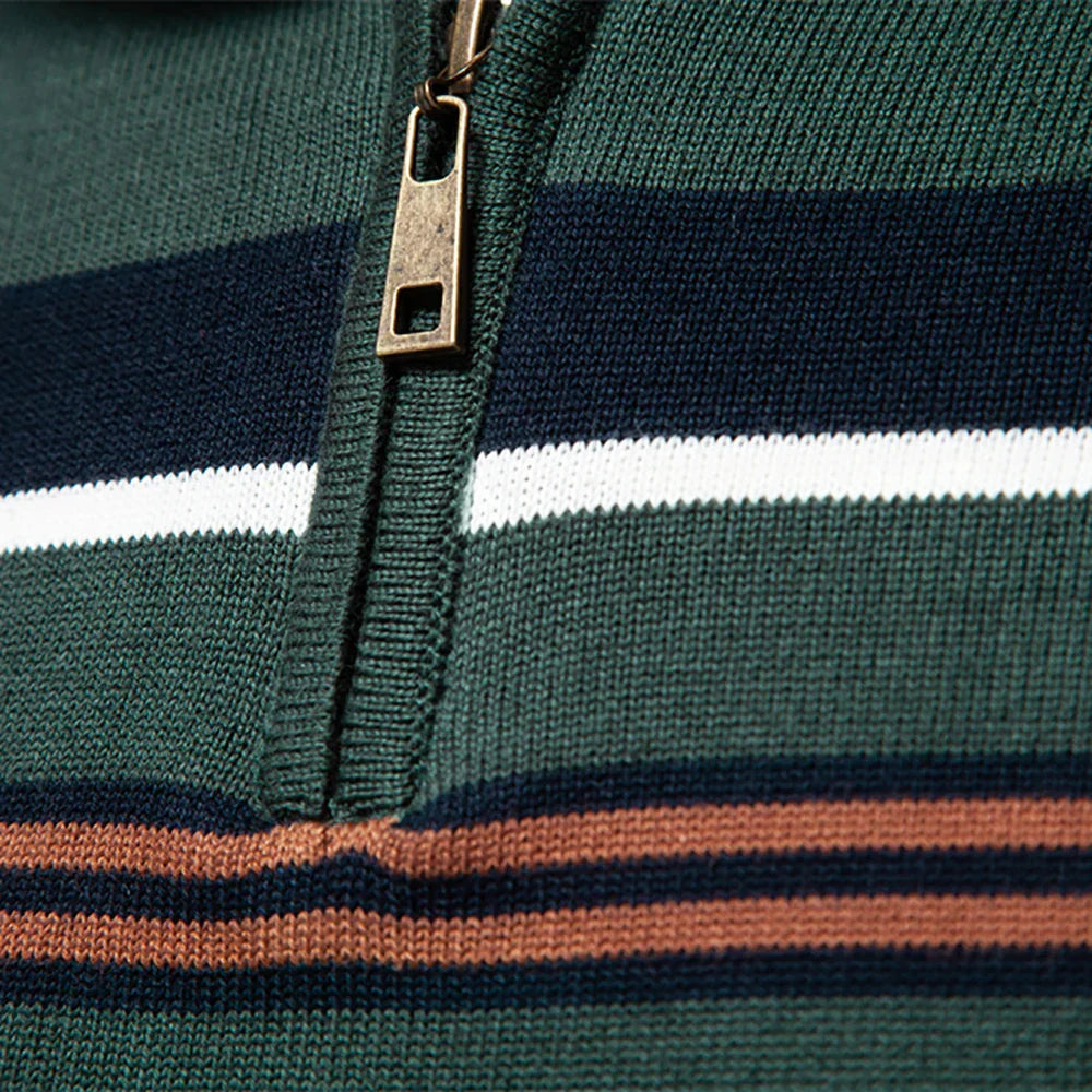 Coastal Striped Knit - Sweater