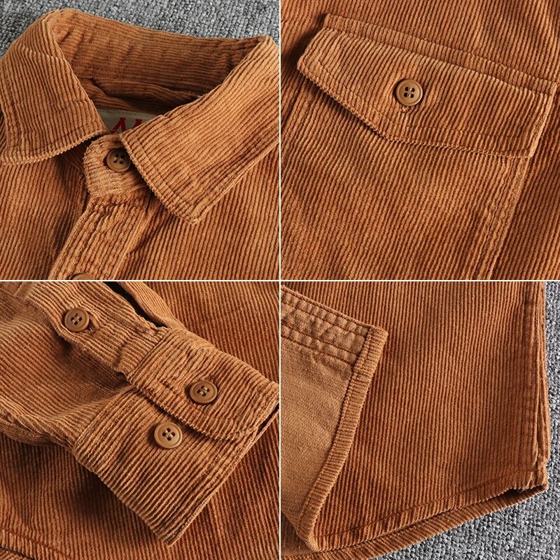 Corduroy Button-Down - Shirt
