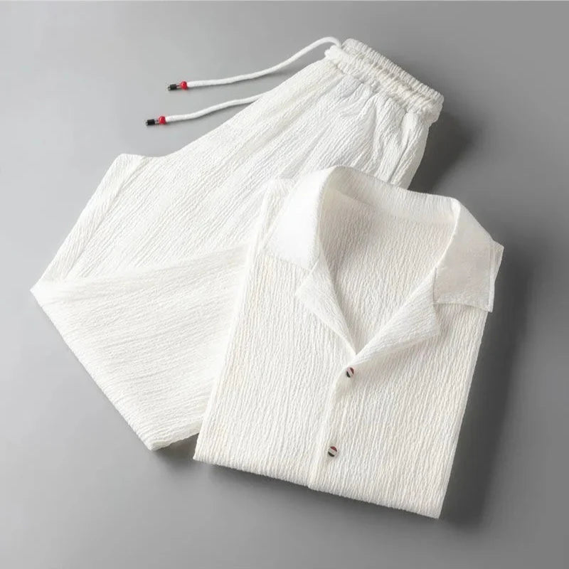 Oversized Linen - Two-Piece Set