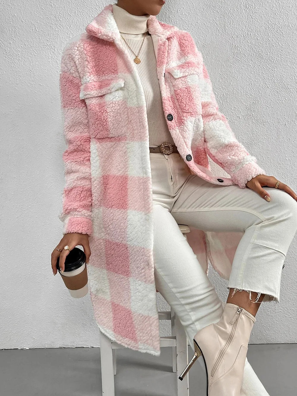 Veluna Classic Belted Trench - Coat