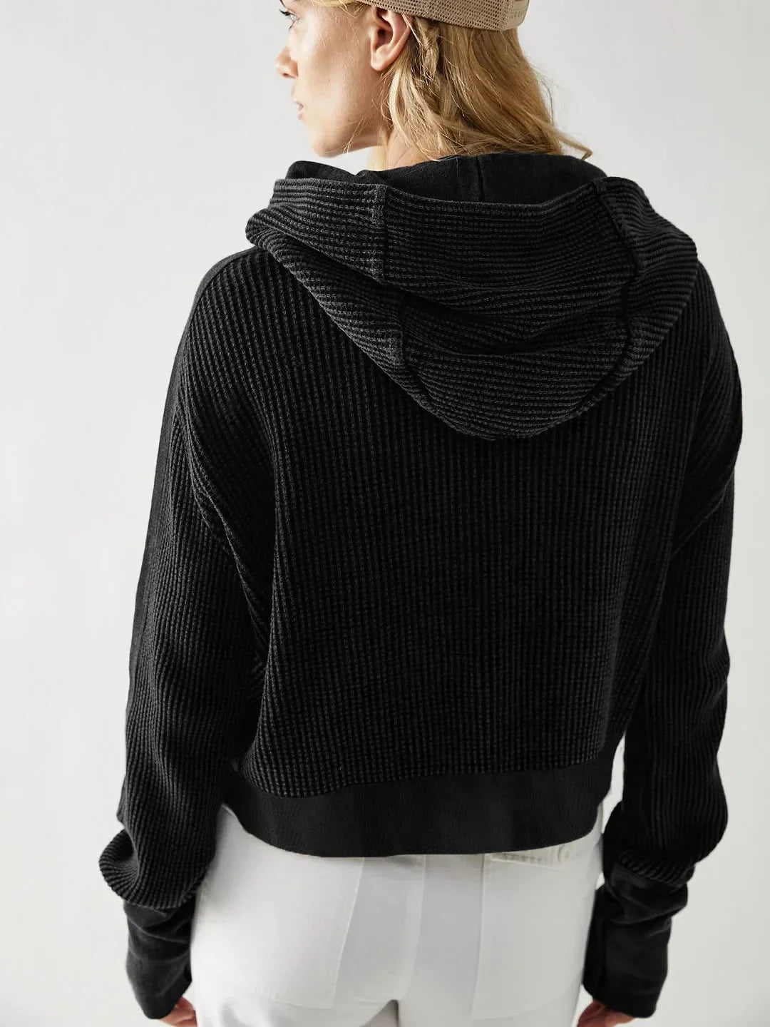 Cropped Pullover - Hoodie