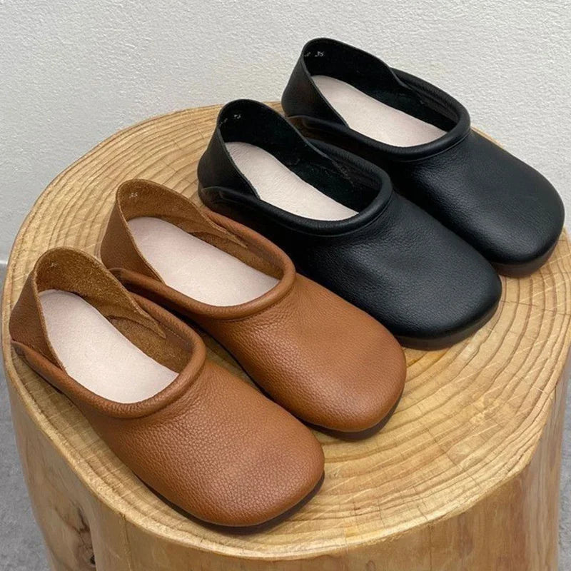 Savanna Leather - Flats