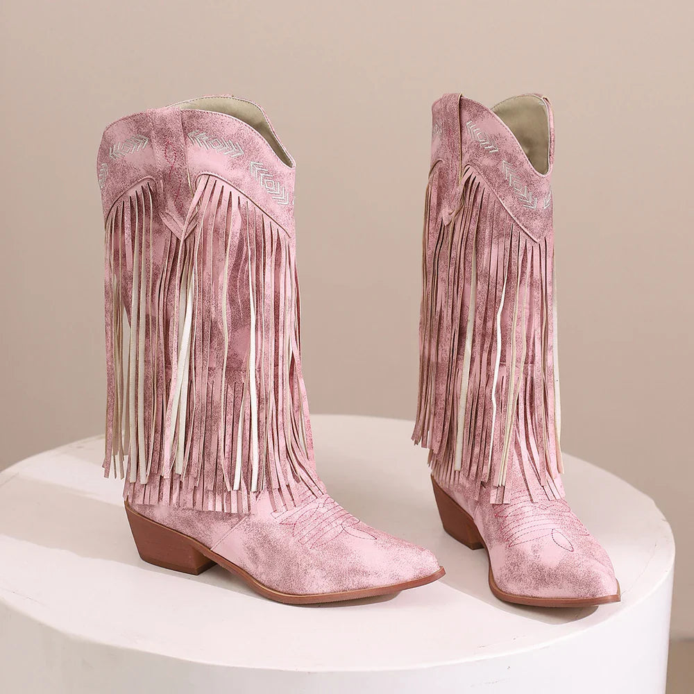 Suede Leather - Boots