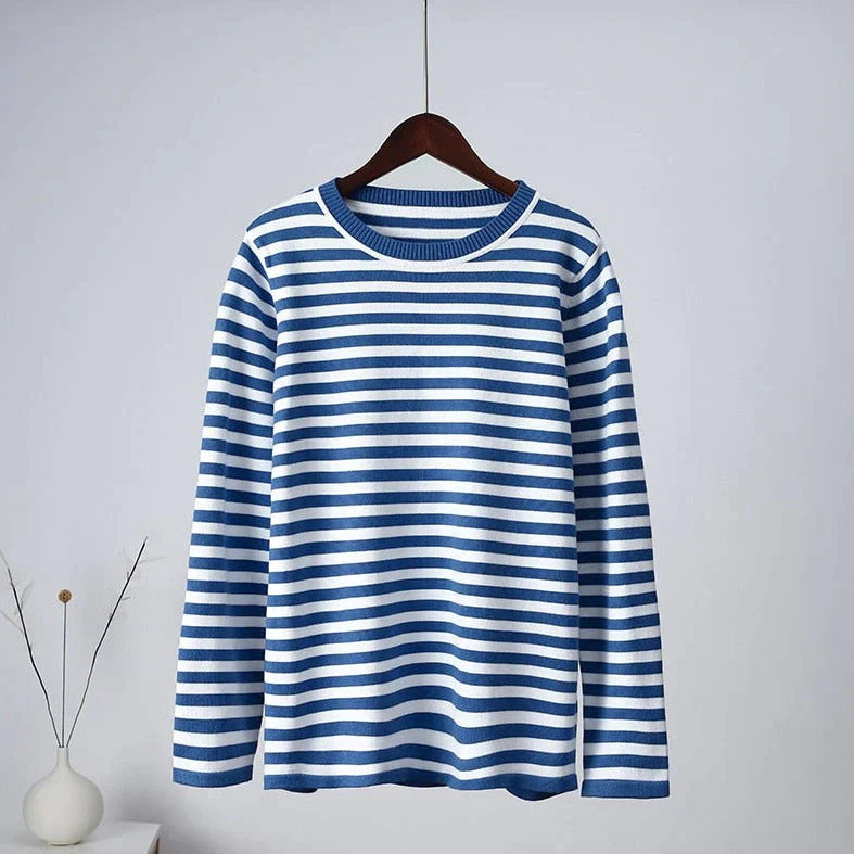 Striped Cotton Button-Down - Shirt