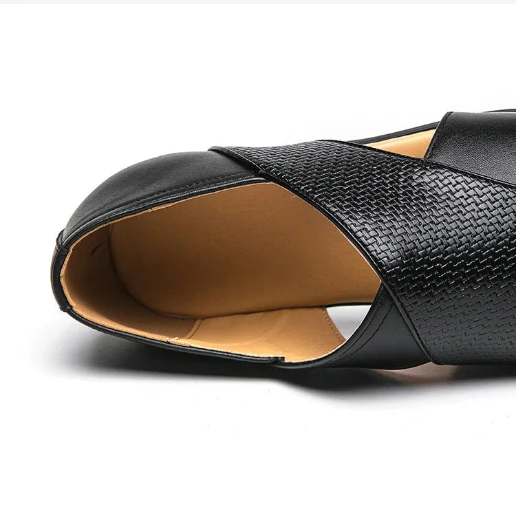 Genuine Leather Slip-On - Loafers