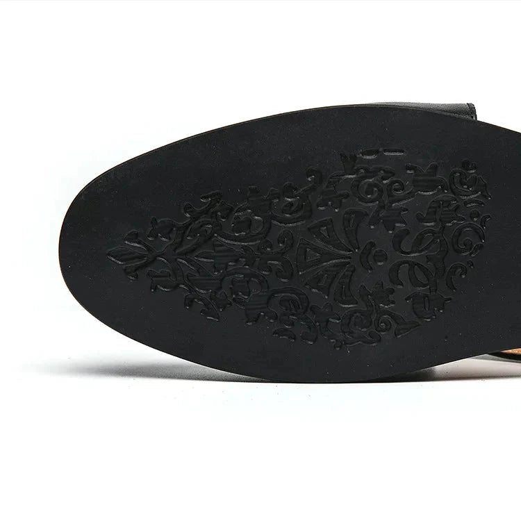 Genuine Leather Slip-On - Loafers