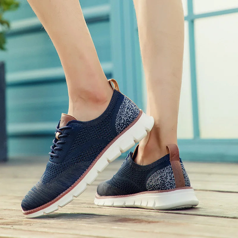 Leather Knit - Sneakers