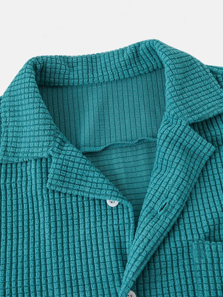 Corduroy Short Sleeve - Polo Shirt
