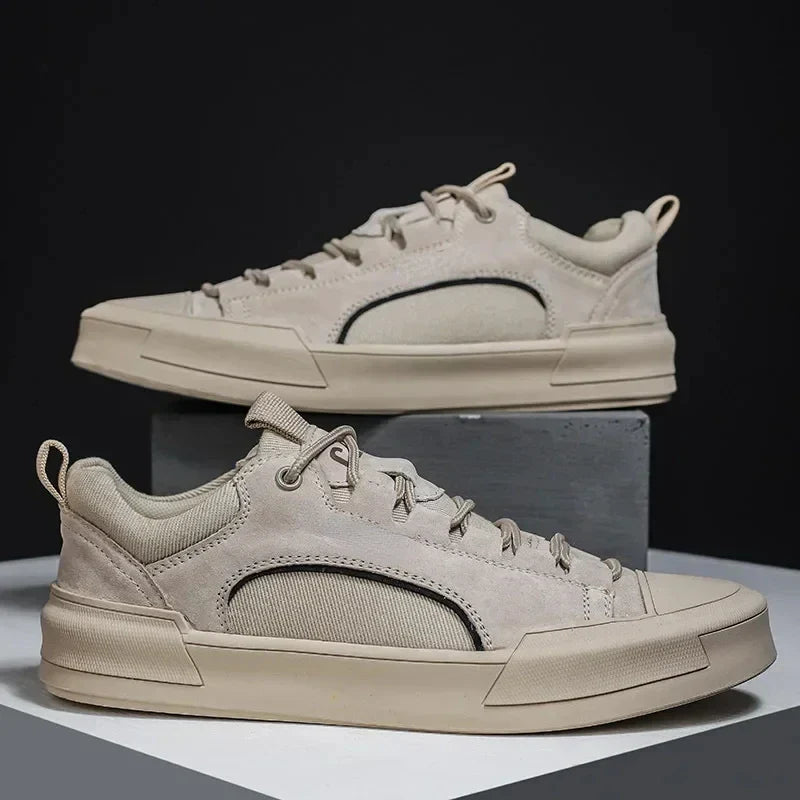 Highland Leather Low-Top - Sneakers