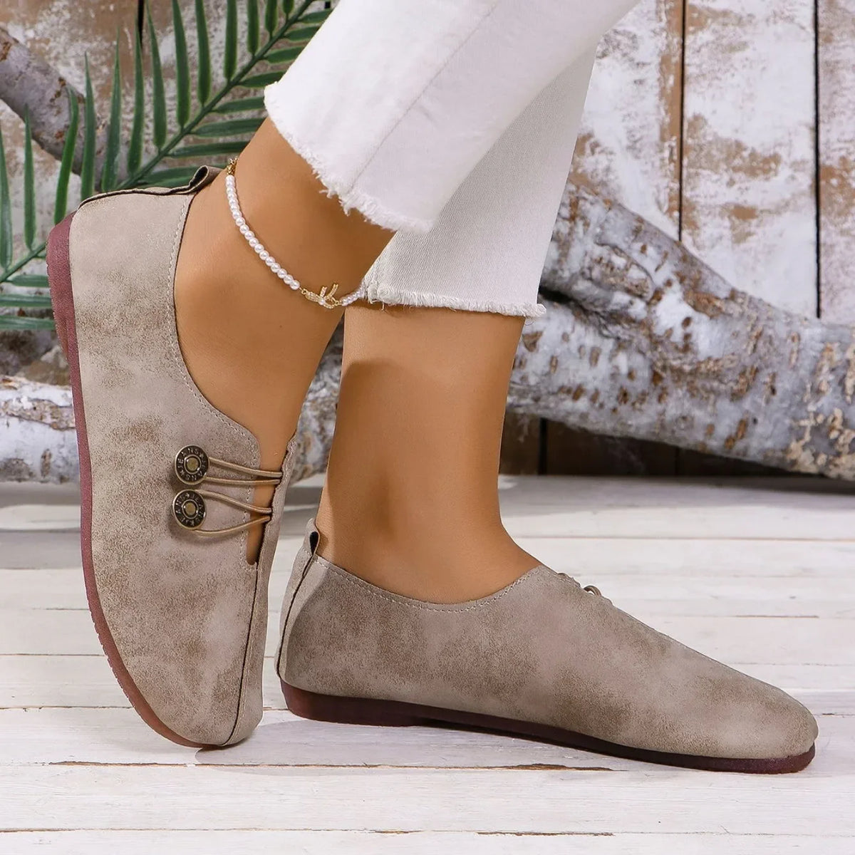 Classic Suede Slip-On - Loafers