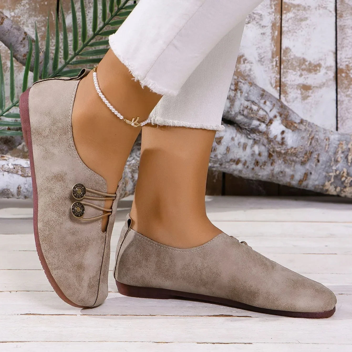 Classic Suede Slip-On - Loafers