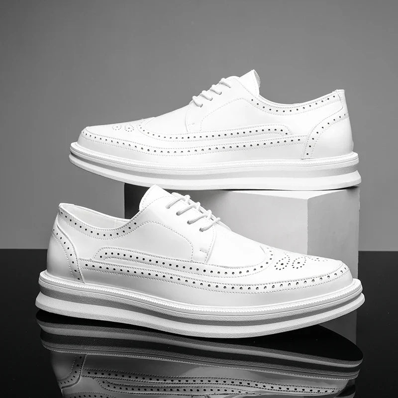 Vintari Leather Low-Top - Sneakers