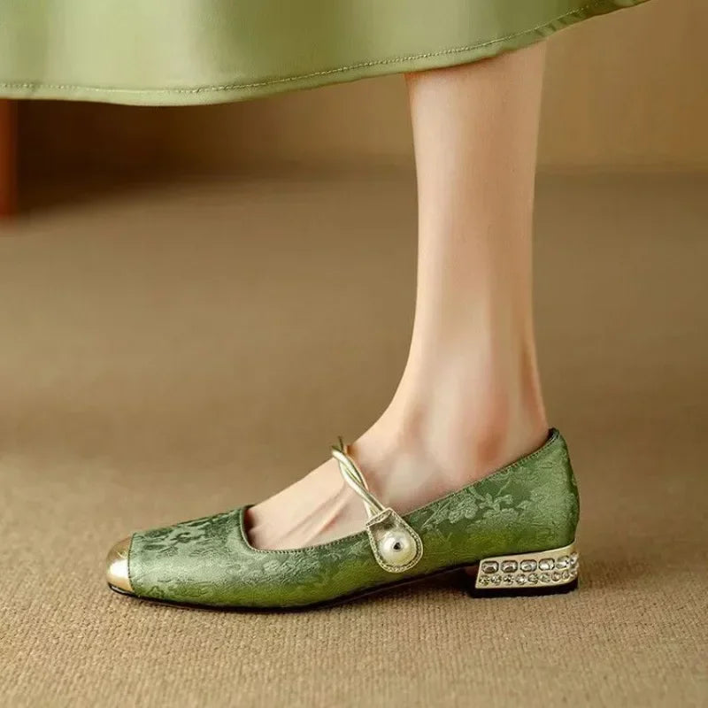 Pearl Embellished Verona - Pumps