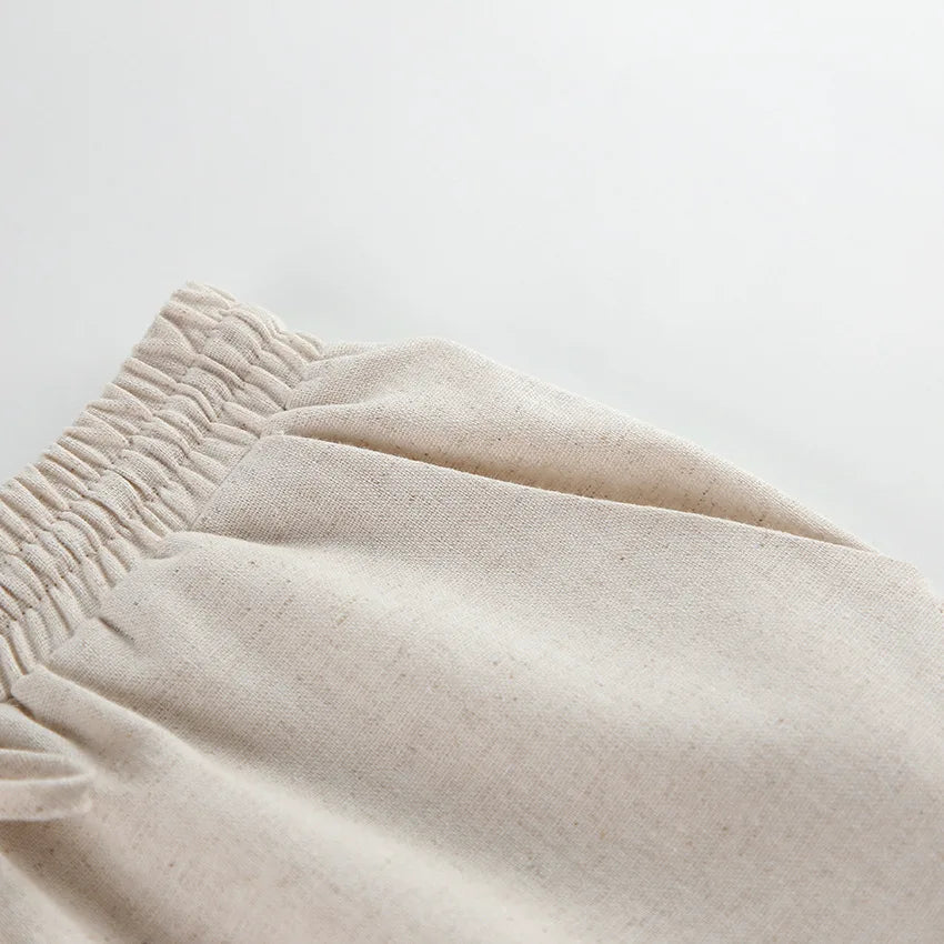 Linen Twin Set - Two-Piece Set