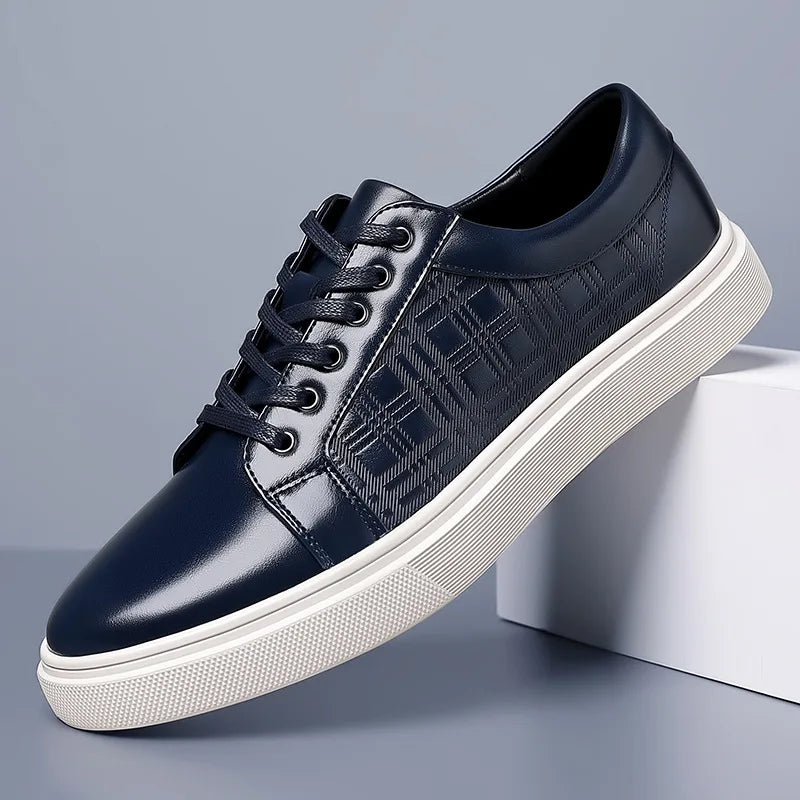 Leather Court Low-Top - Sneakers