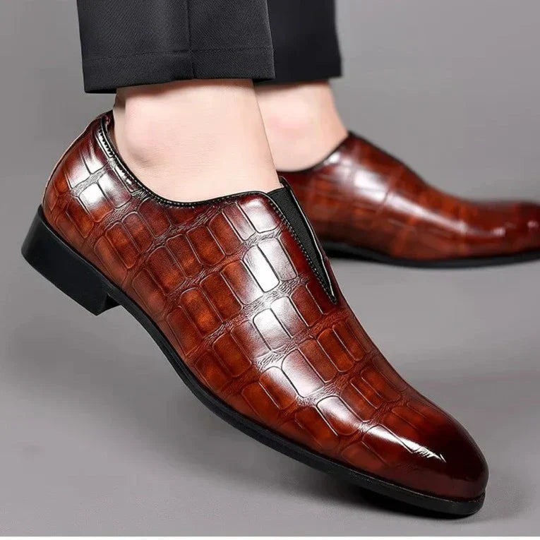 Valencia Genuine Leather Slip-On - Loafers