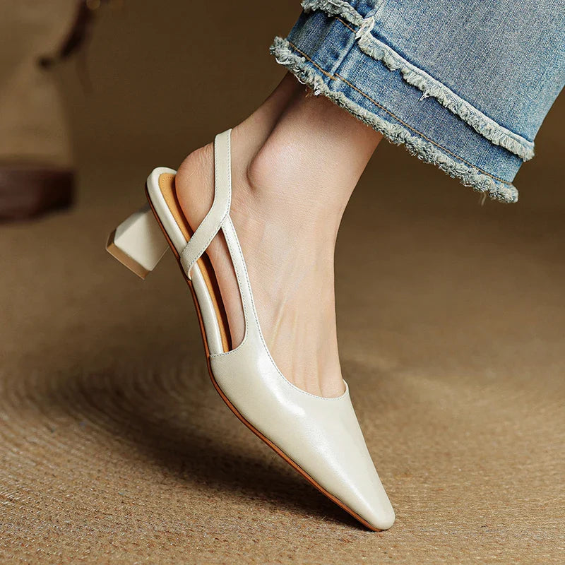 Sylvie Leather - Heels