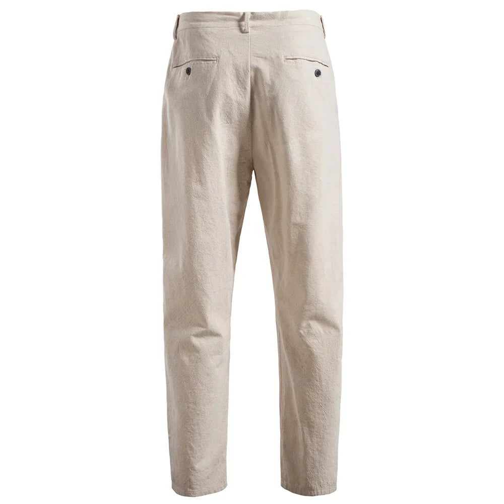 Monaco Linen Tailored - Trousers