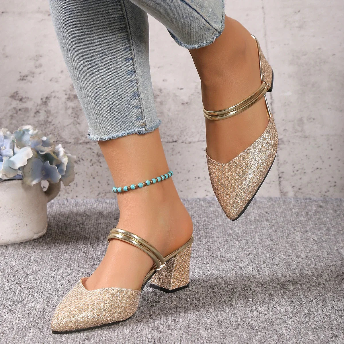 Vienna Block Heel - Heels