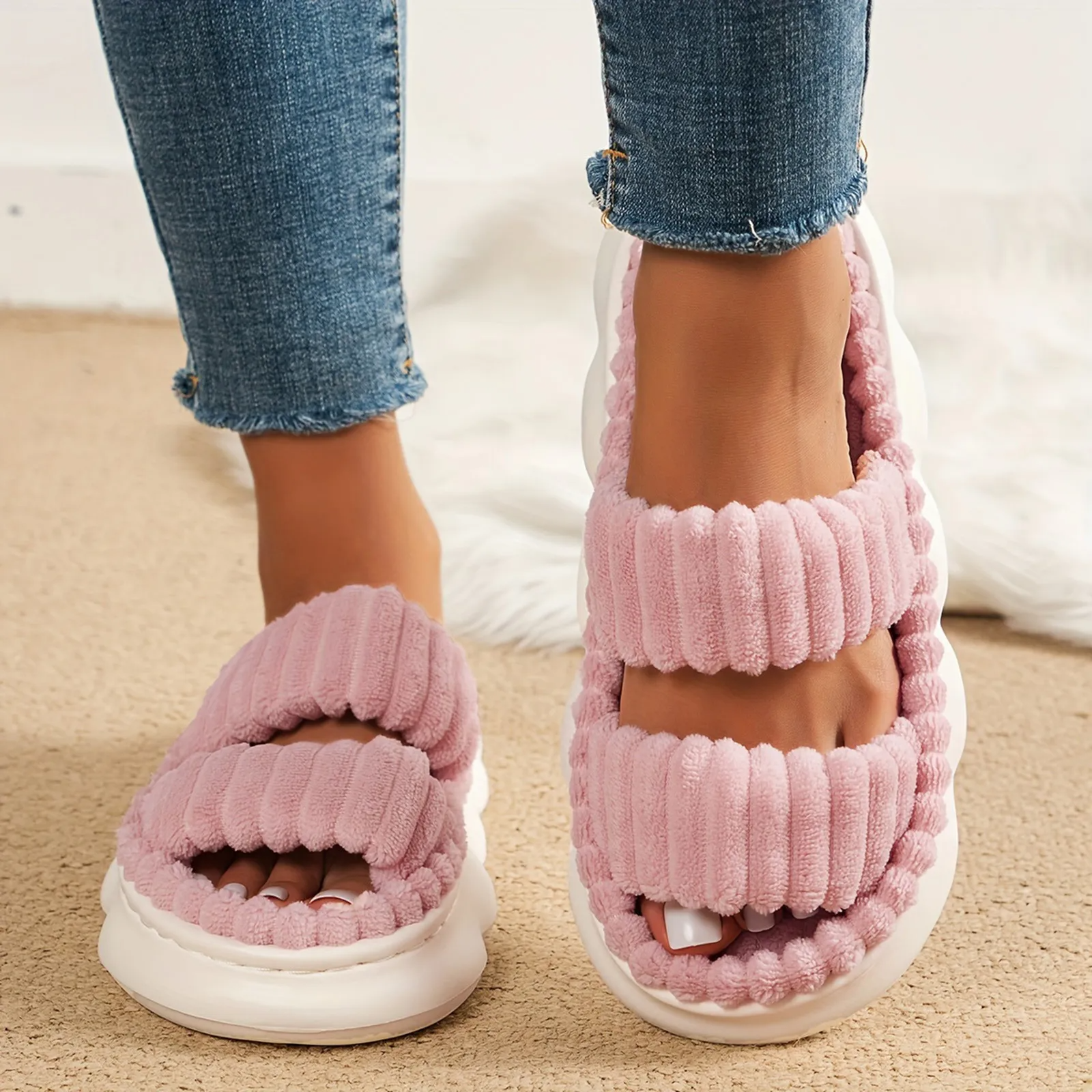 Corduroy Slip-On - Slippers