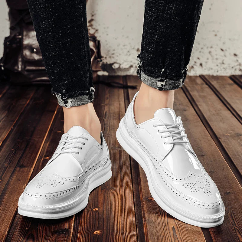 Vintari Leather Low-Top - Sneakers