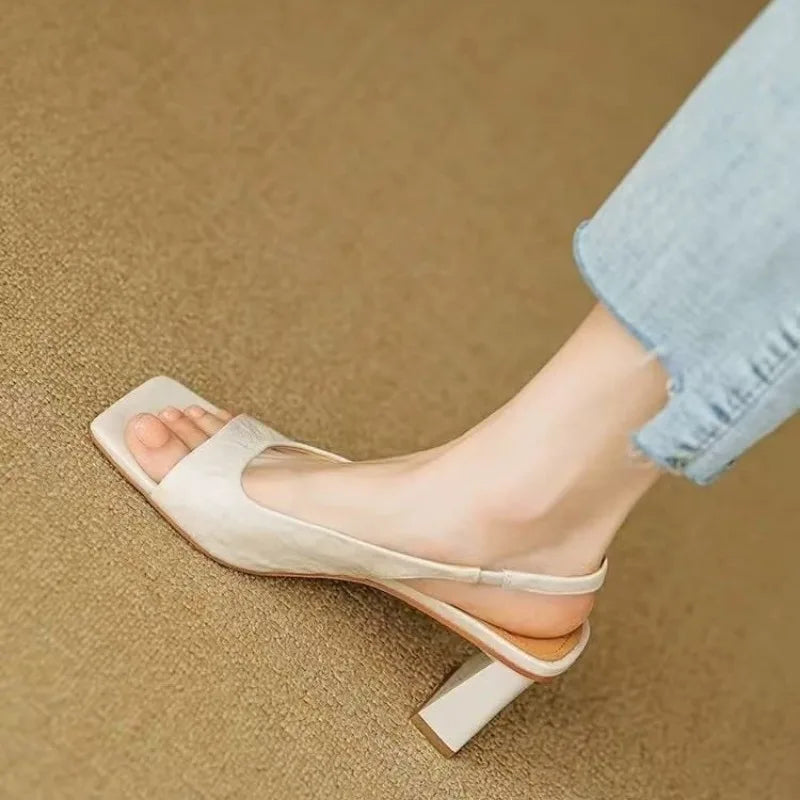 Genuine Leather - Heels