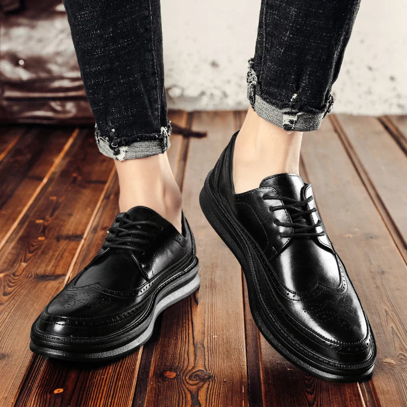 Vintari Leather Low-Top - Sneakers