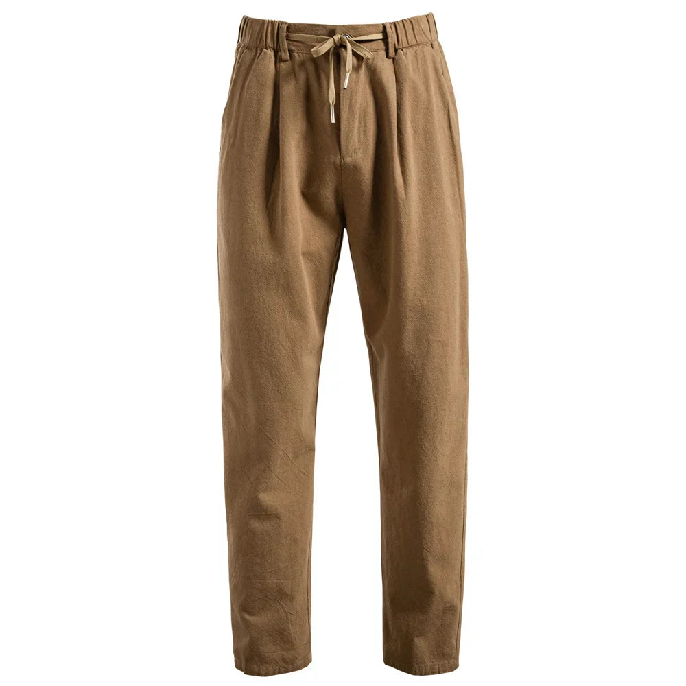 Monaco Linen Tailored - Trousers