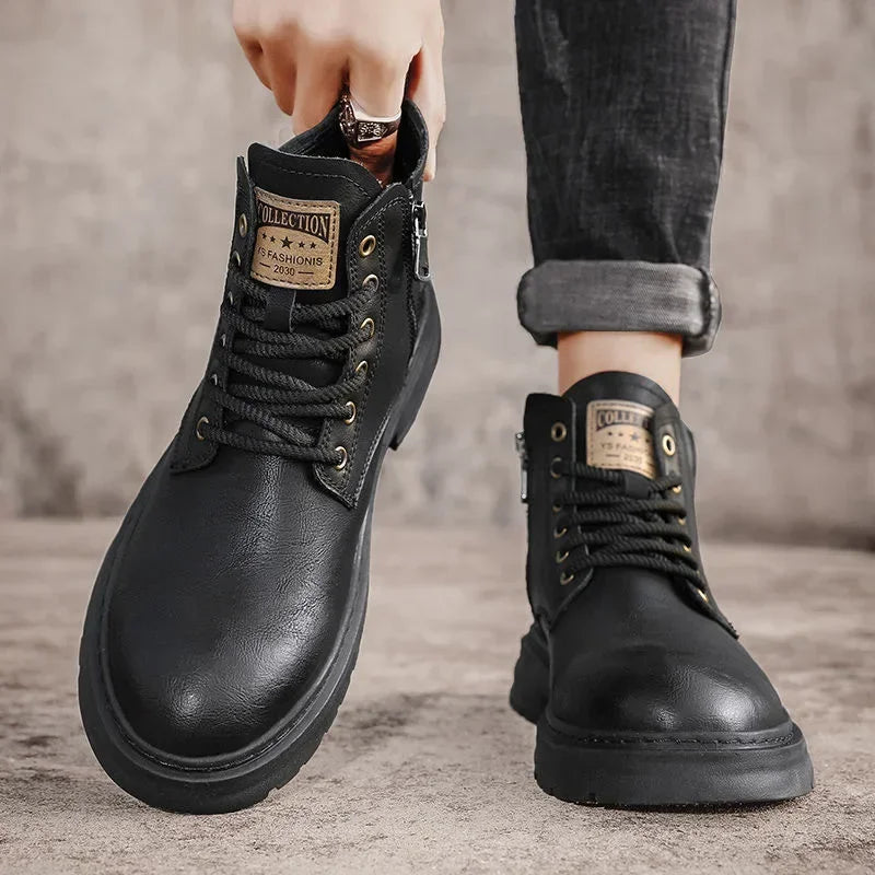 Rustic Leather - Boots