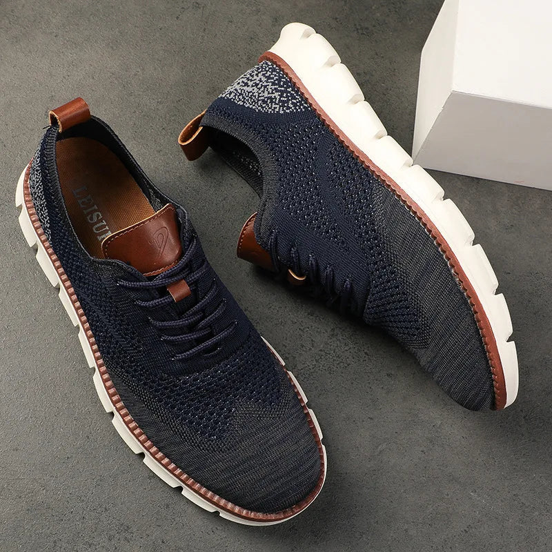 Leather Knit - Sneakers
