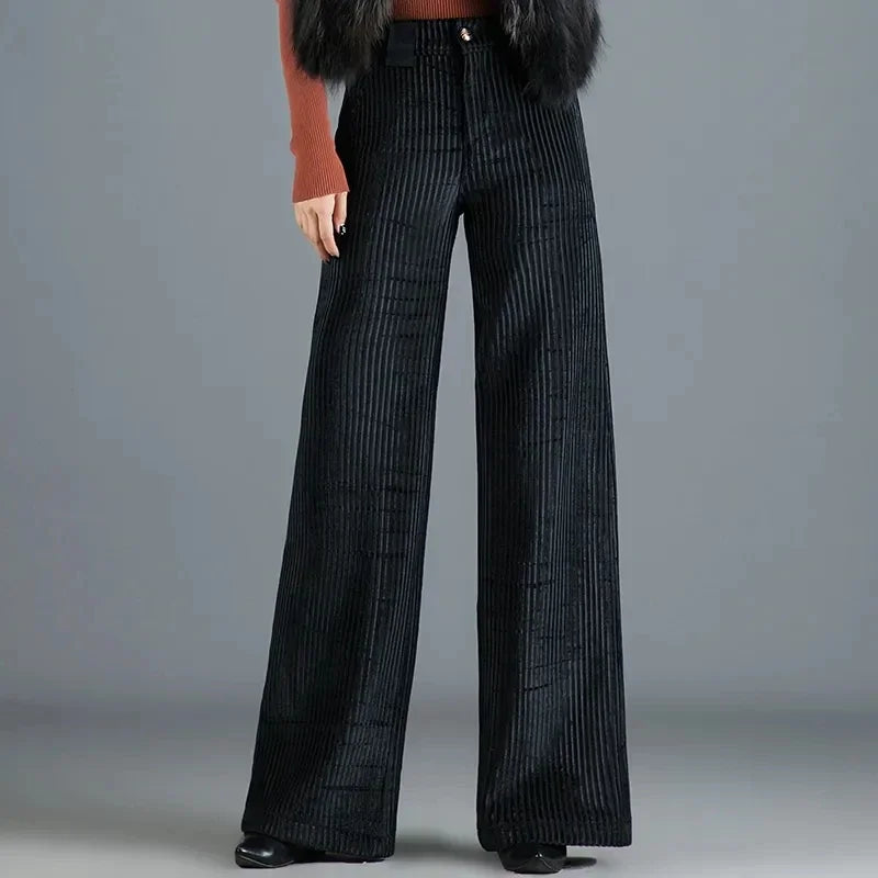 Wide Leg Palazzo - Pants