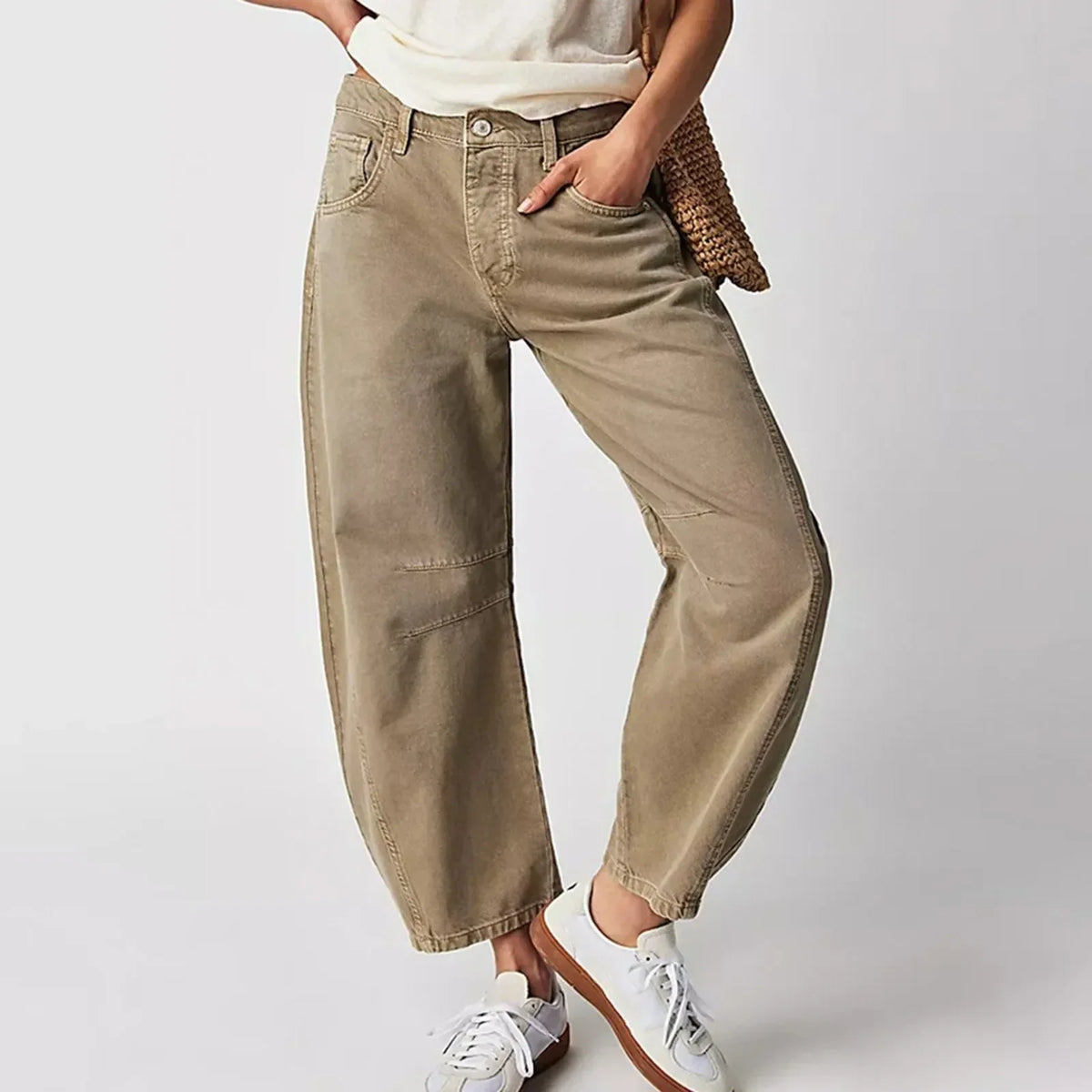 Wide-Leg Denim - Jeans