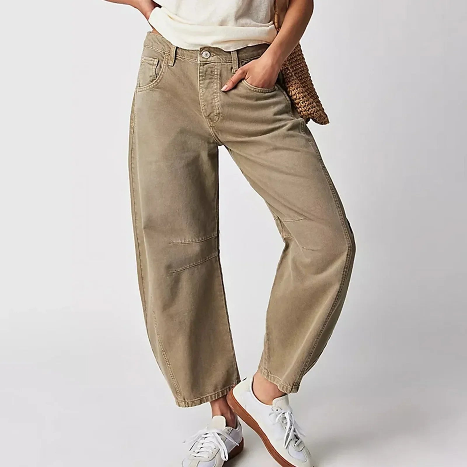 Wide-Leg Denim - Jeans