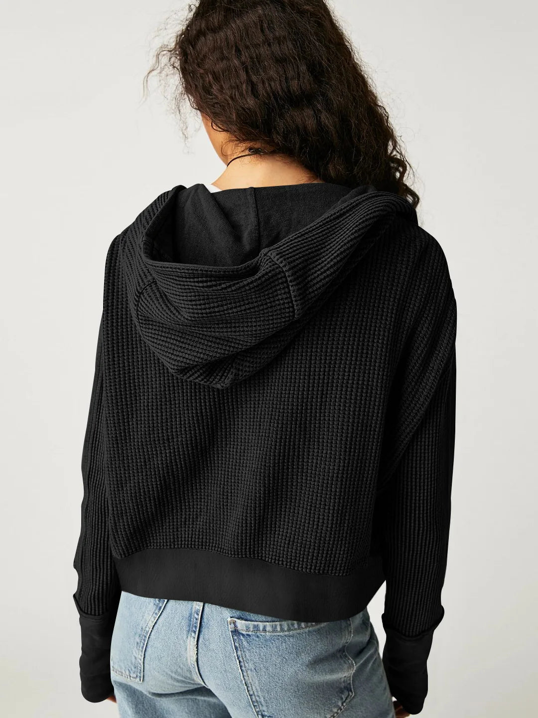 Cropped Pullover - Hoodie