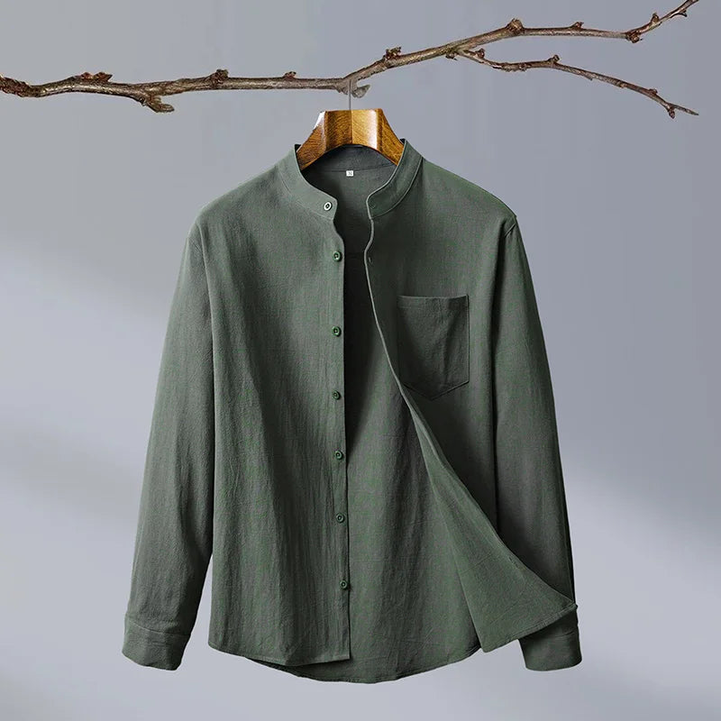 Verona Linen Button-Up - Shirt