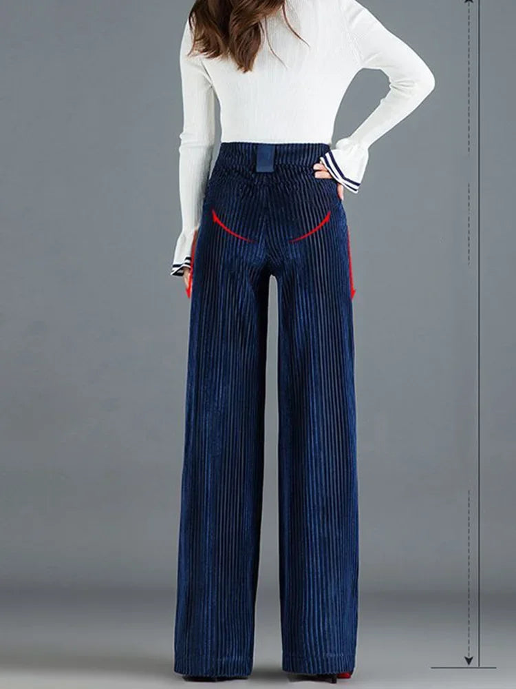 Elegant Velvet - Trousers