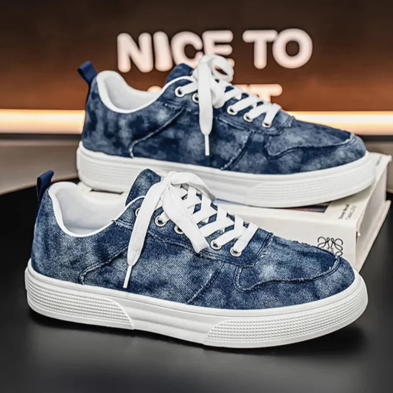 Harbor Washed Denim - Sneakers