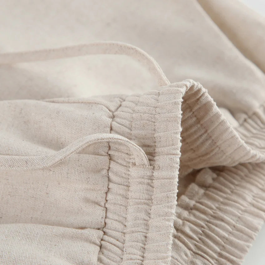 Linen Twin Set - Two-Piece Set