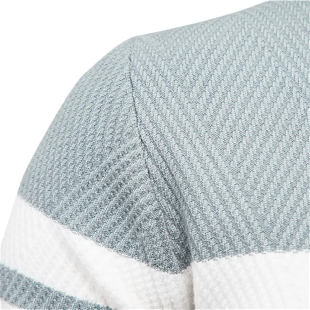 Striped Cotton Crewneck - Sweater