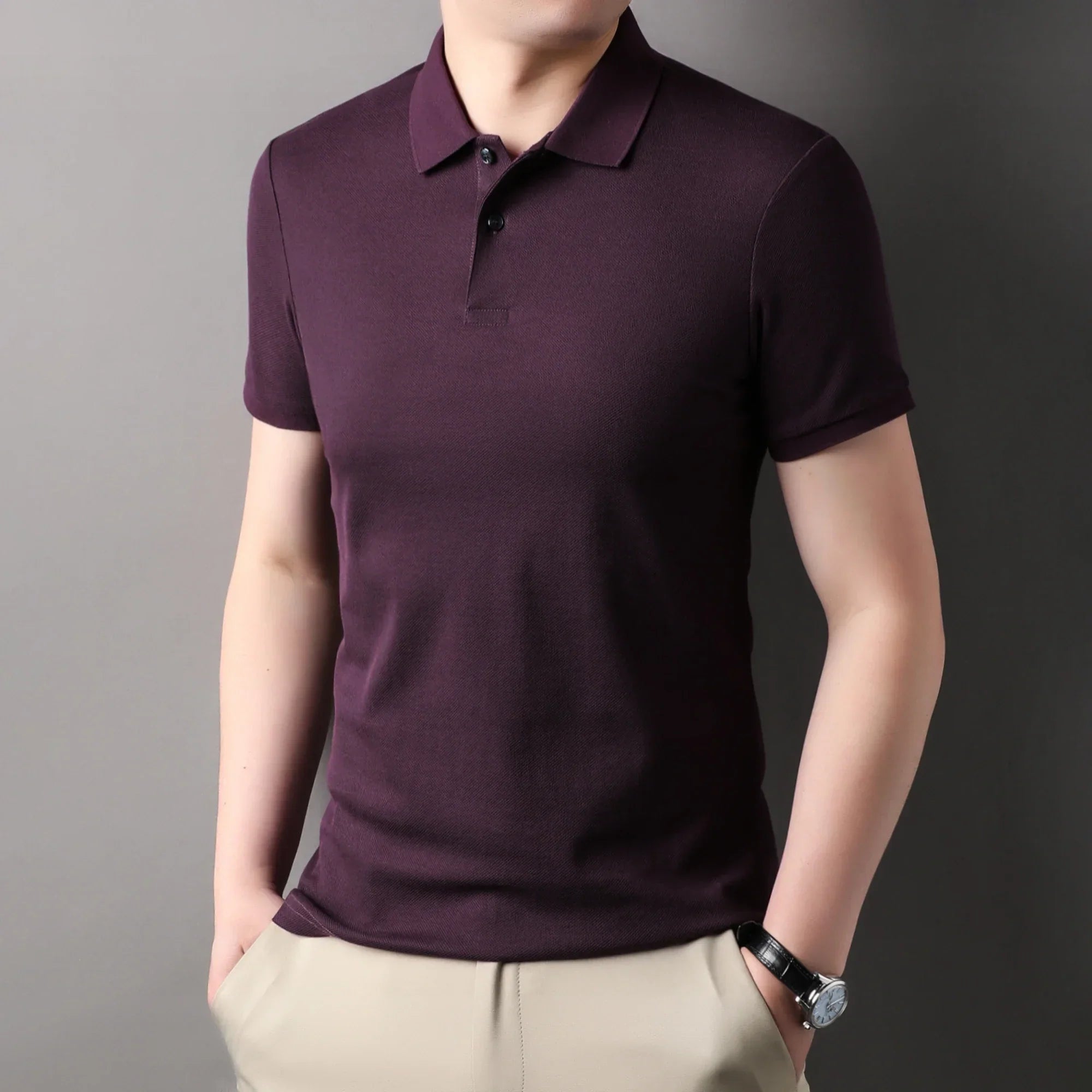 Ribbed Cotton - Polo