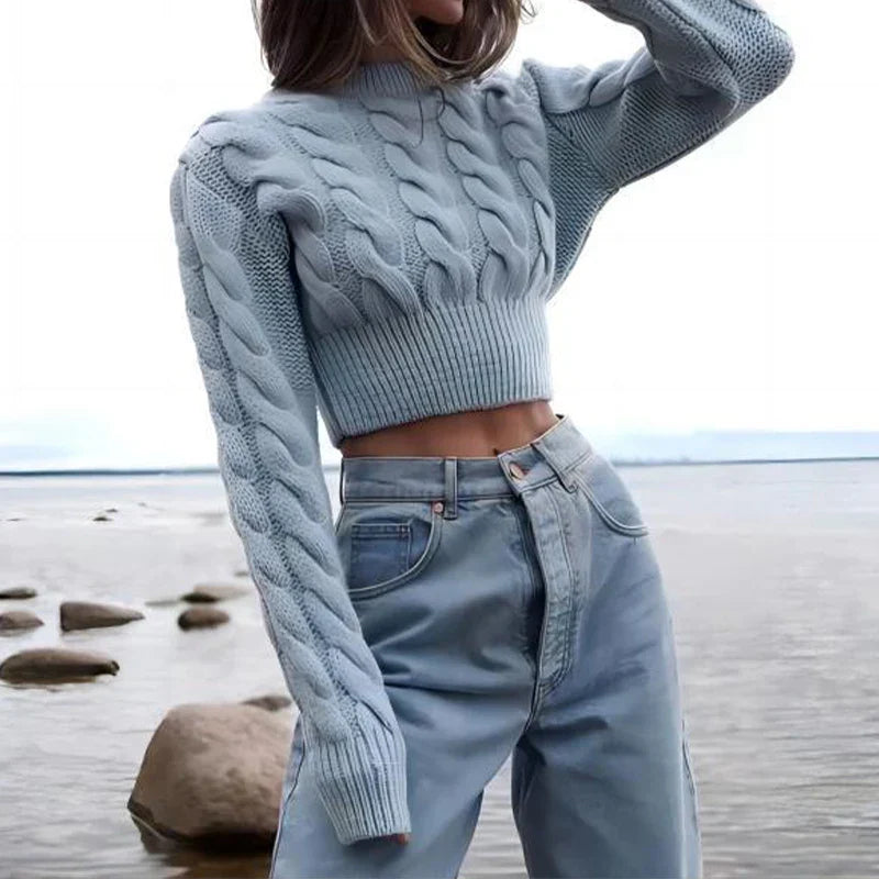 Silk-Blend Knit - Sweater
