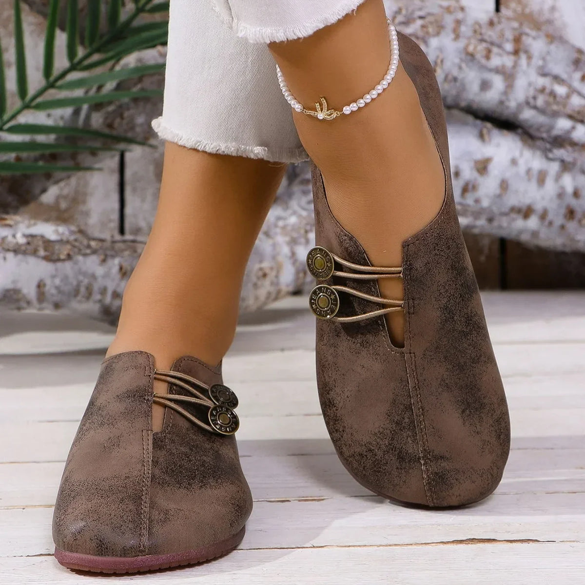 Classic Suede Slip-On - Loafers