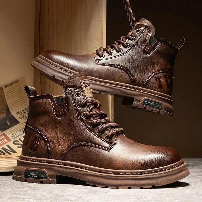 Rustic Leather - Boots