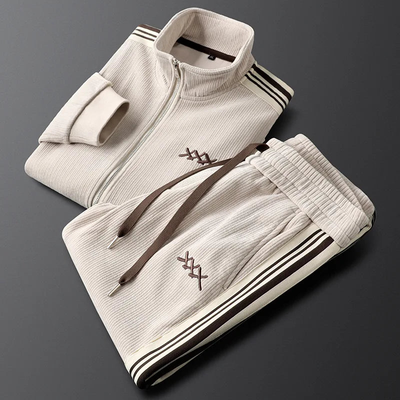 Corduroy Two-Piece - Tracksuit Set